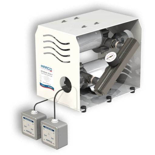 Marco UP14/E-DX 12/24V Electronic dual pump system + PCS 92 l/min - Kod 16469115 3