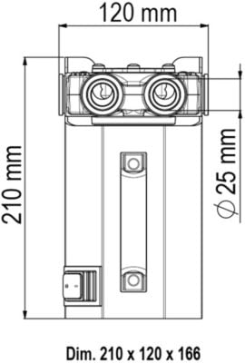 Marco VP45-K Refuelling kit with 45 l/min vane pump 45 l/min (12 Volt) - Kod 16602412 12