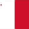Flaga - Malta . 20x30 cm - Kod. 35.439.01 2