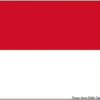 Flaga - Księstwo Monako - Bandiera Monaco 40x60 - Kod. 35.487.03 2