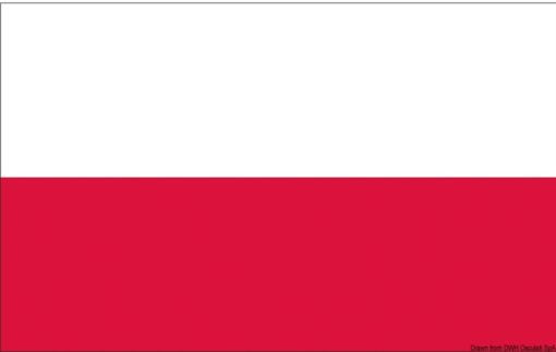 Flaga - Polska . 30x45 cm - Kod. 35.463.02 3