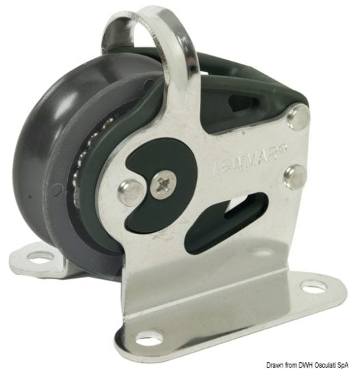 Control Blocks with stainless ball bearings - For ropes mm. 5/10 - Vertical lead block - Kod. 68.463.41 3