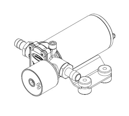 Marco SP2 SP2 Shower pump kit 2 bar - Kod 16490015 11
